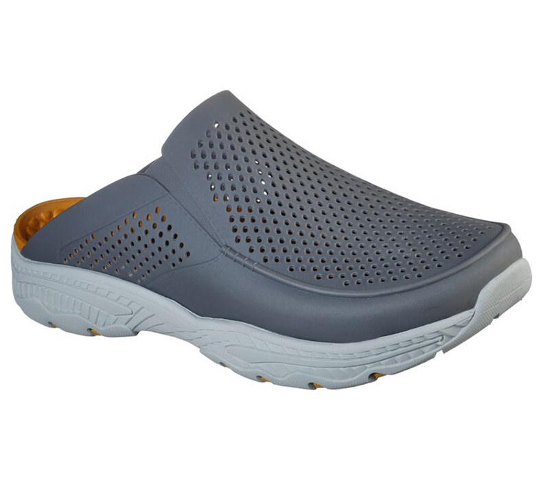 Skechers Cali Gear: Creston Ultra - Havana - Mens Sandals Deep Grey [AU-LT8506]